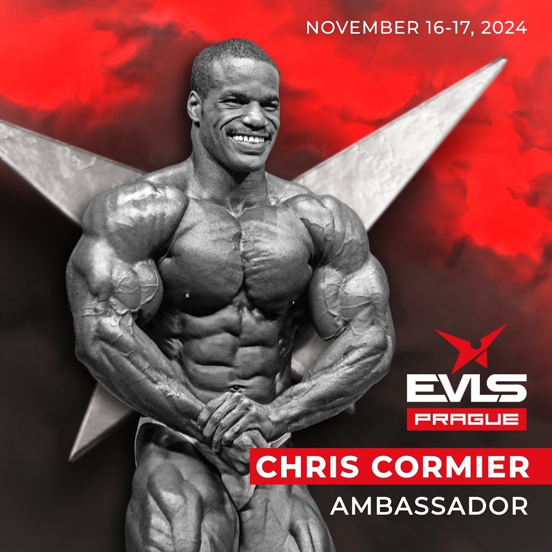 Chris Cormier ambasadorem EVLS Prague 2024 (foto: Josef Adlt))