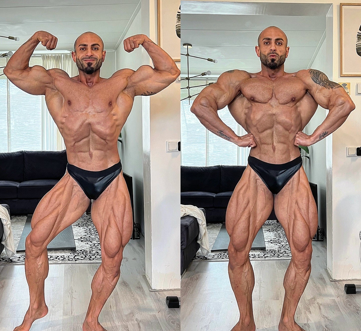 Hassan Alibrahim t�den p�ed Euro Muscle Show 2024