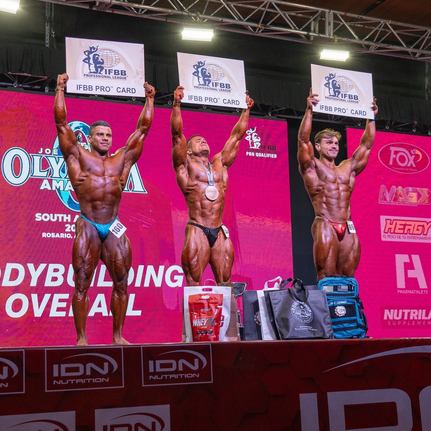 �Rafael Ruiz, Lucas Pascua, Leonardo Manfrin