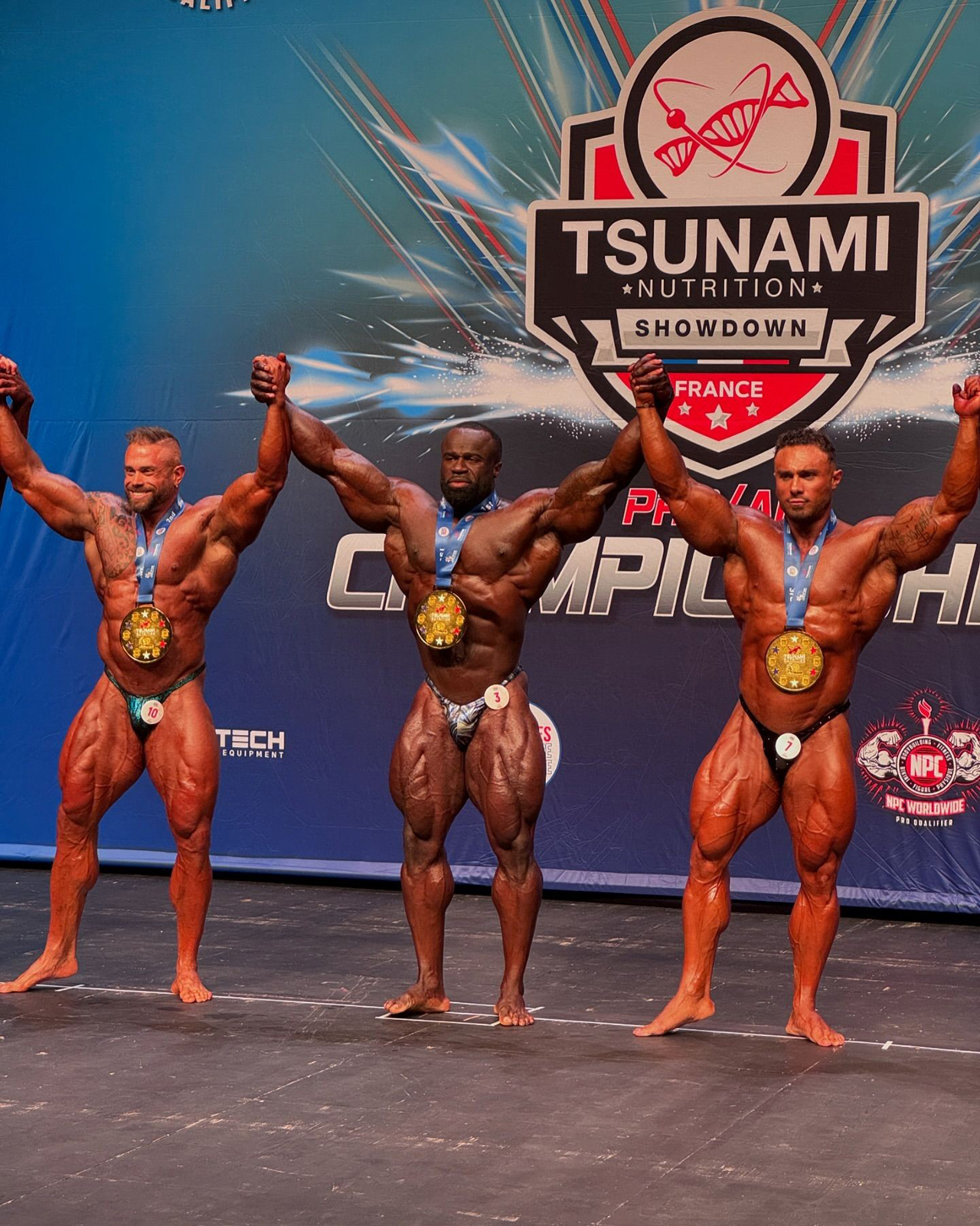 Andrea Presti, Samson Dauda, Theo Leguerrier