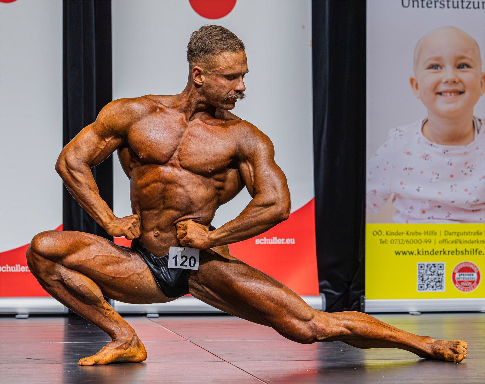 Petr Pol�k na NABBA Austrian Open 2024