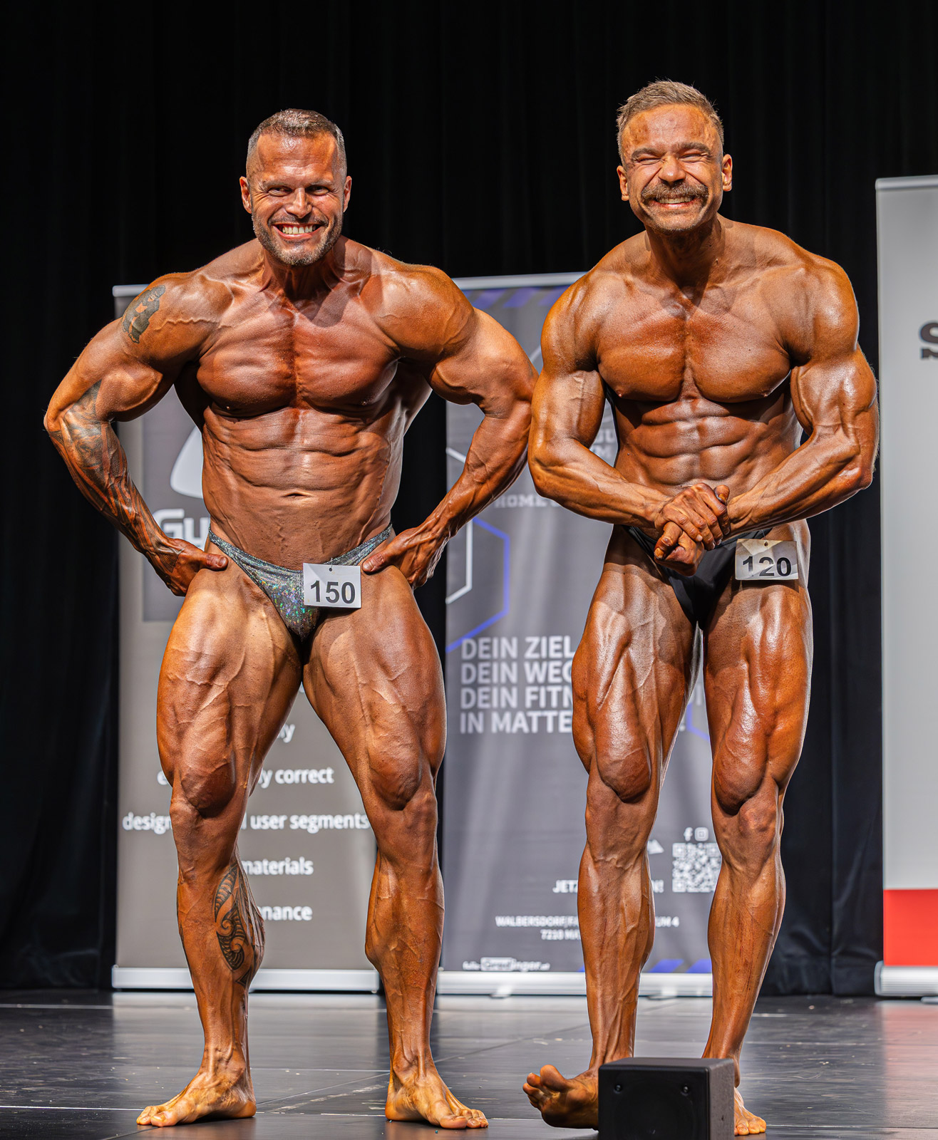Petr Pol�k a Ji�� Las�k na NABBA Austrian Open 2024