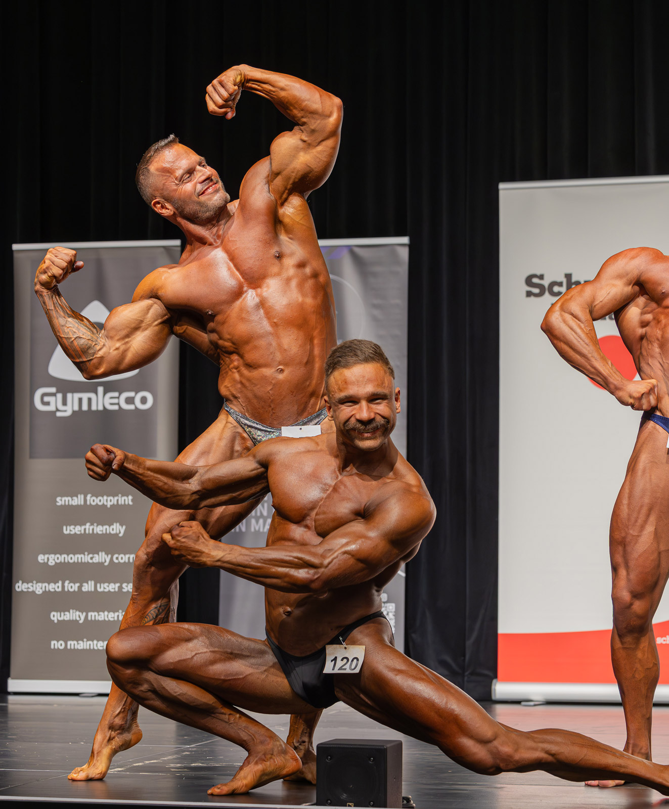 Petr Pol�k a Ji�� Las�k na NABBA Austrian Open 2024