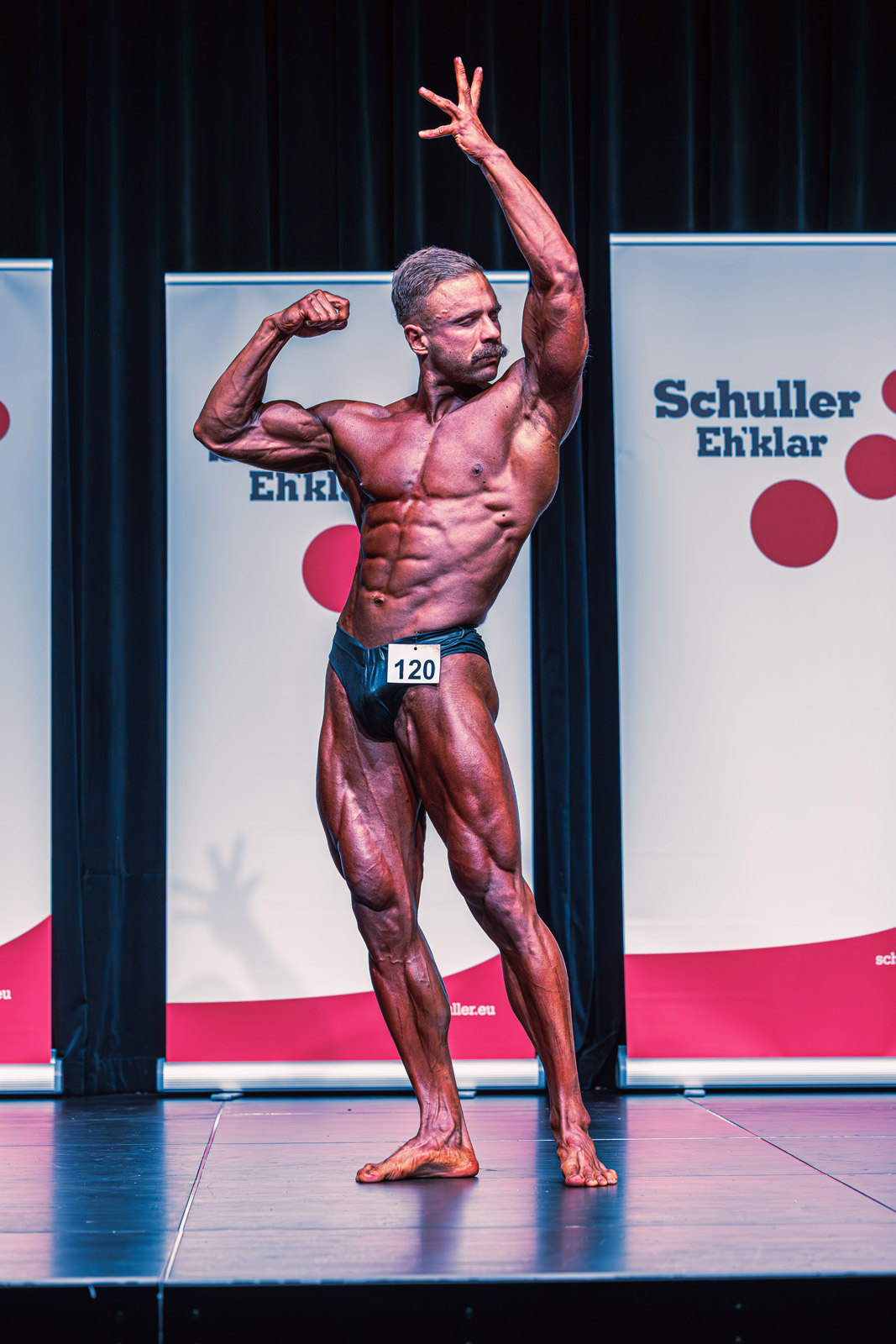 Petr Pol�k na NABBA Austrian Open 2024
