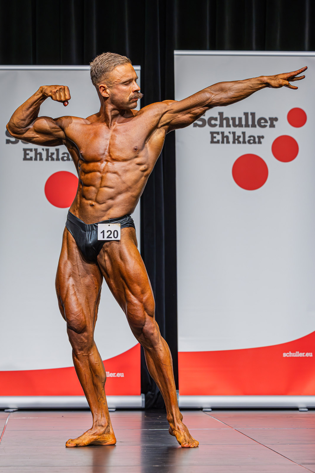 Petr Pol�k na NABBA Austrian Open 2024