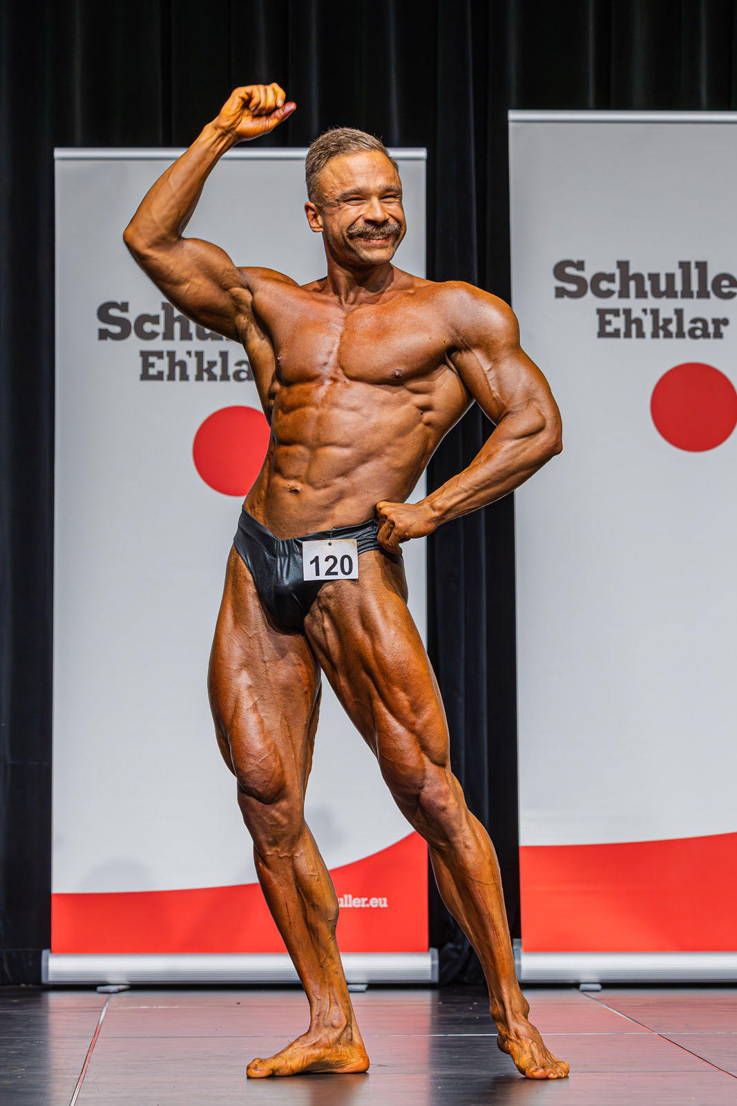 Petr Pol�k na NABBA Austrian Open 2024