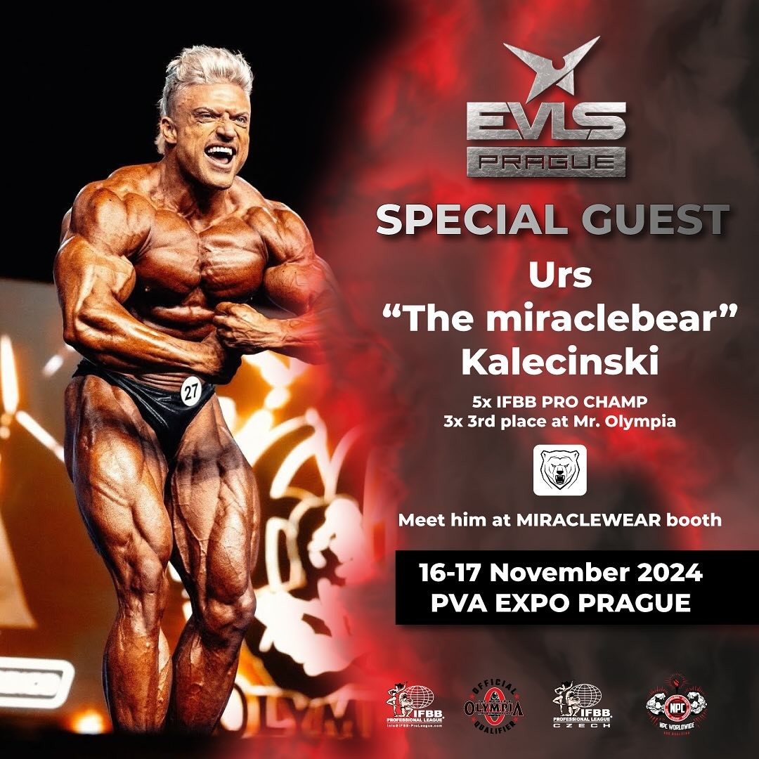 Infografika - Urs Kalecinski speci�ln�m hostem EVLS Prague 2024