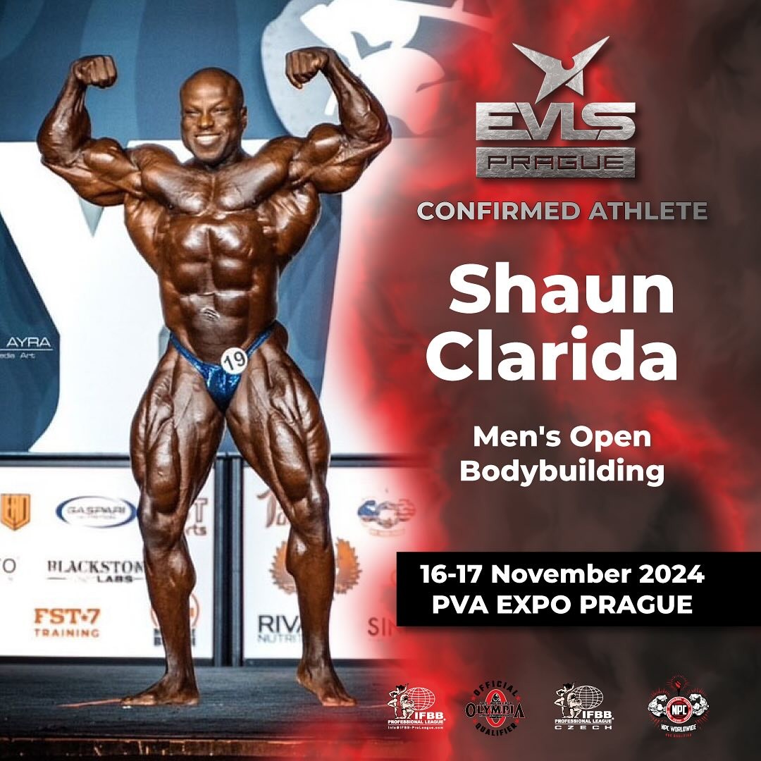 Infografika k ��asti Shauna Claridy na EVLS Prague Pro 2024