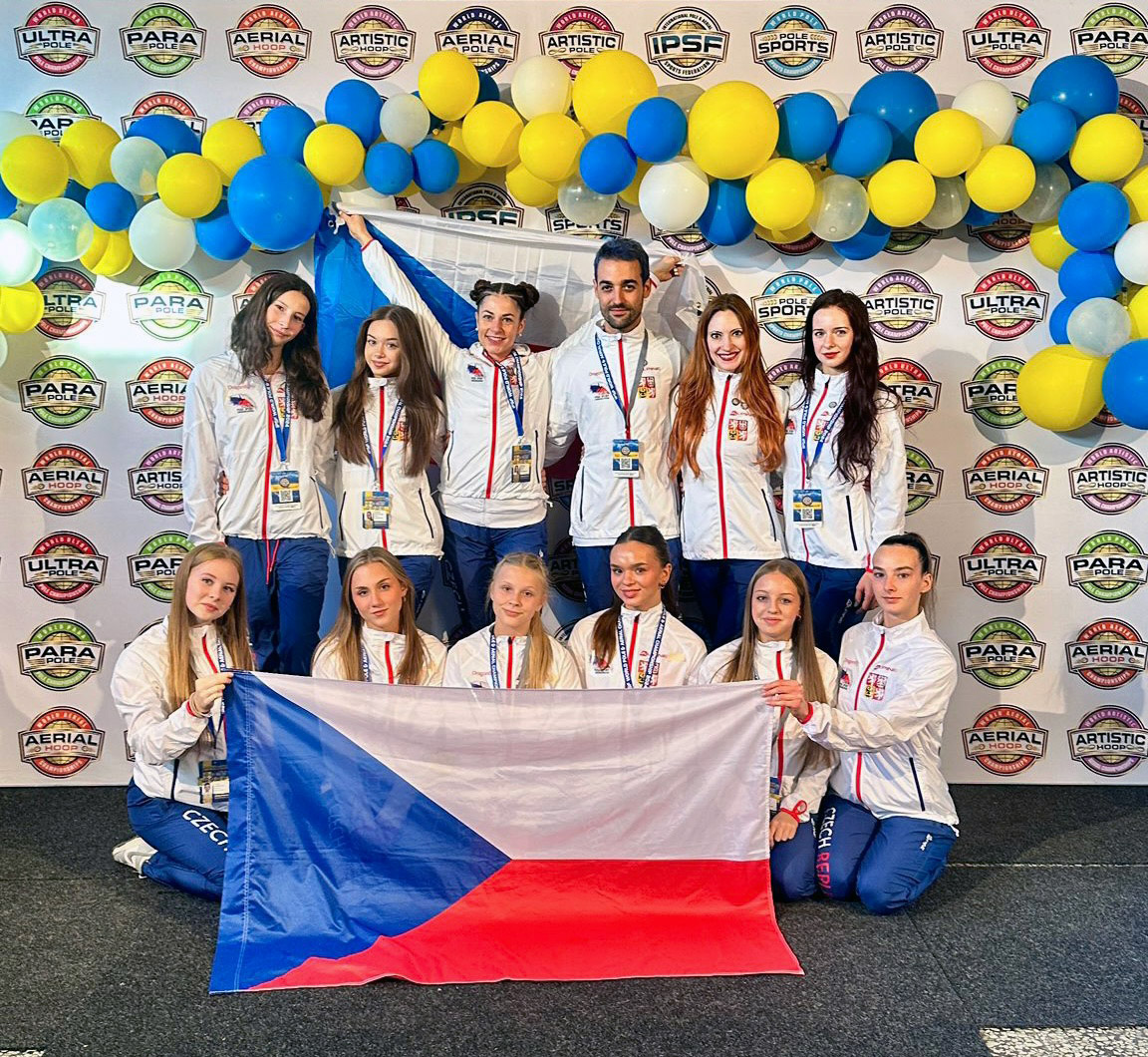  �esk� t�m na Mistrovstv� sv�ta v pole & aerial 2024 
