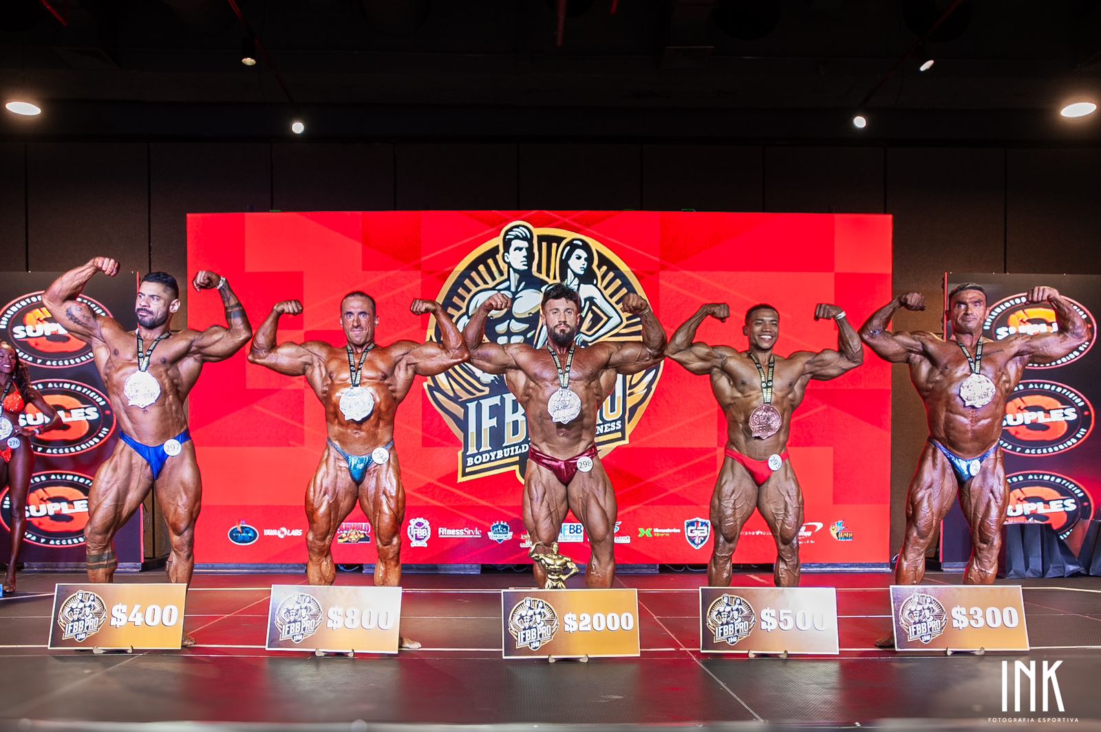 William Caraballo, Santiago Pettis, Diosepe Garibaldi, Jorge Byron Tello, Rodrigo Alberto Cortez Schall