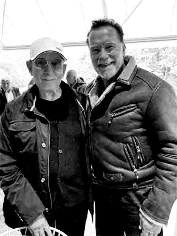 Harald Maurer a Arnold Schwarzenegger (cca 2015)