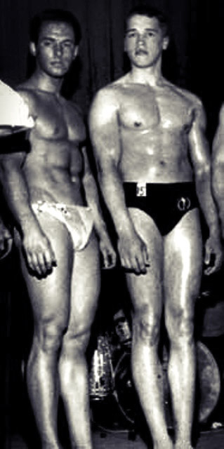 Harald Maurer a Arnold Schwarzenegger (1963)