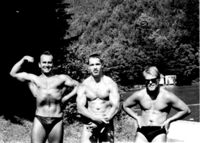 Willi Richter, Arnold Schwarzenegger a Karl Gerstl
