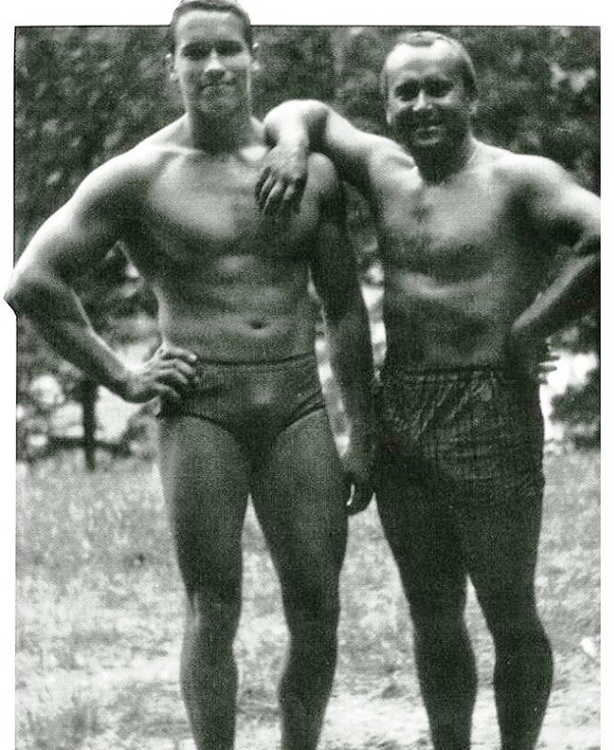 Arnold Schwarzenegger a Willi Richter