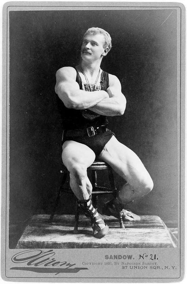 Eugen Sandow (foto: Napoleon Sarony)