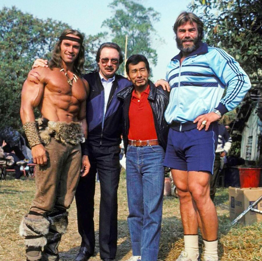 Arnold Schwarzengger a Albert Busek
