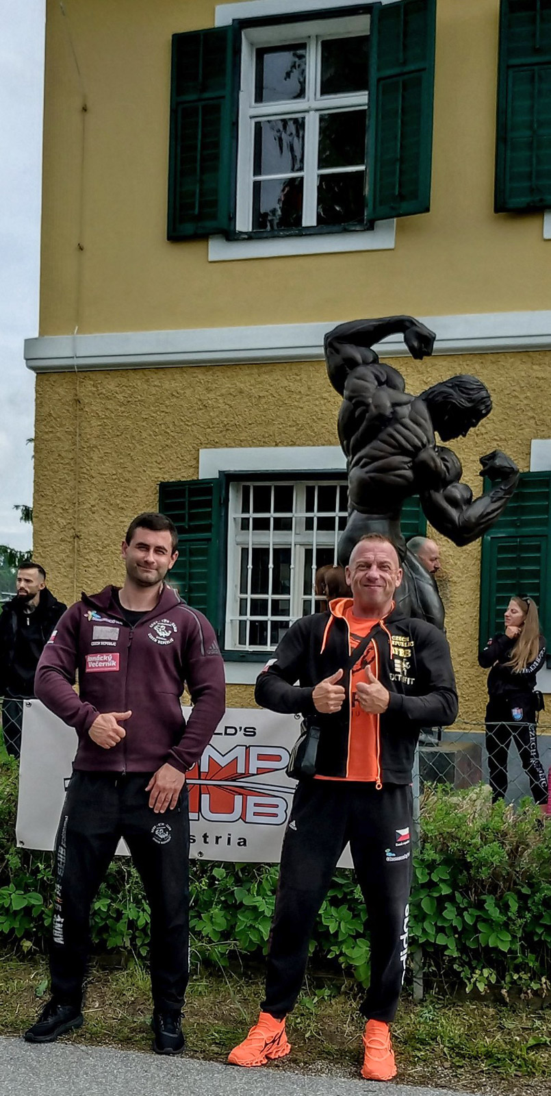 Patrik �er� na IFBB Mr. Universe Austria 2025
