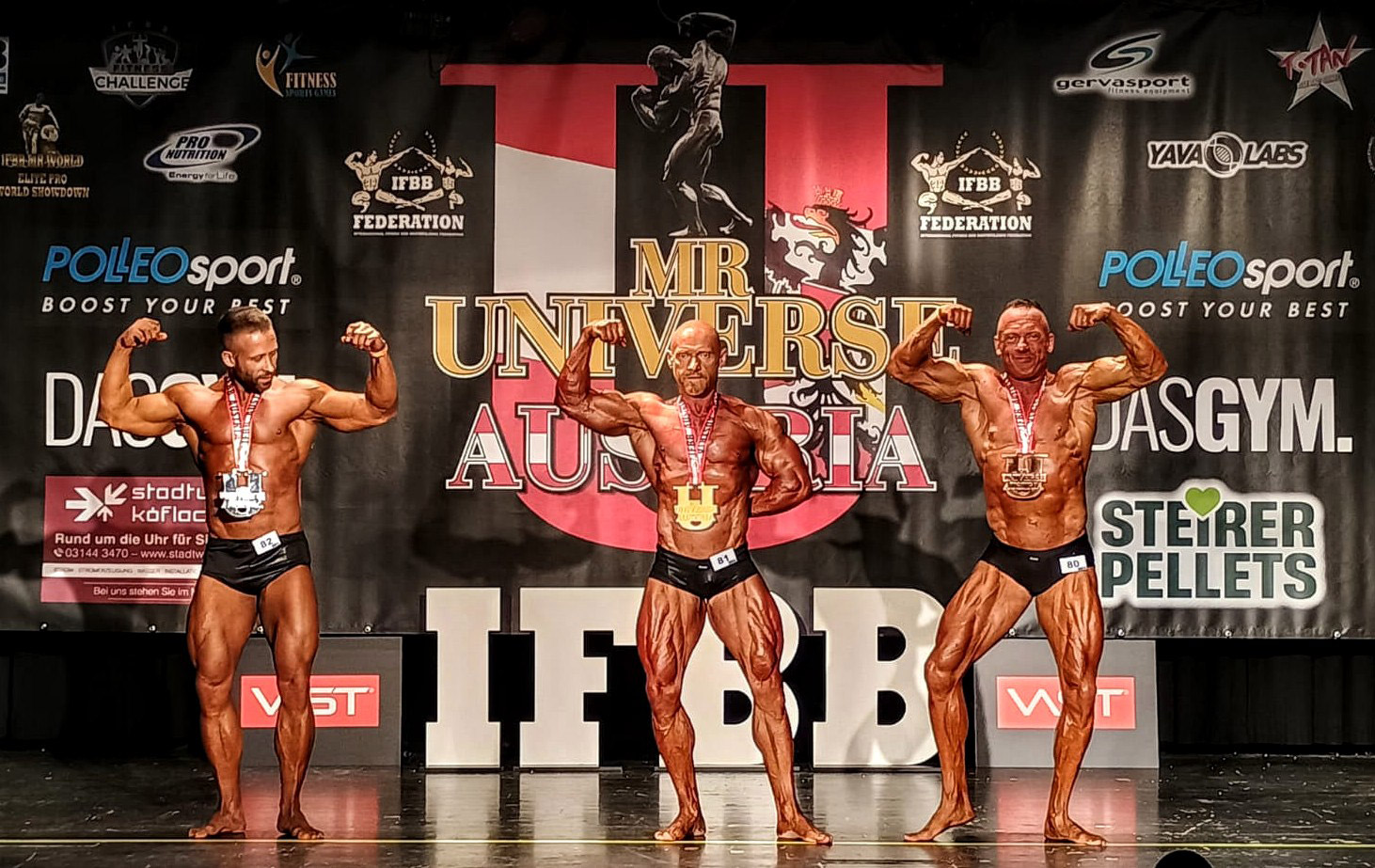 Patrik �er� na IFBB Mr. Universe Austria 2025
