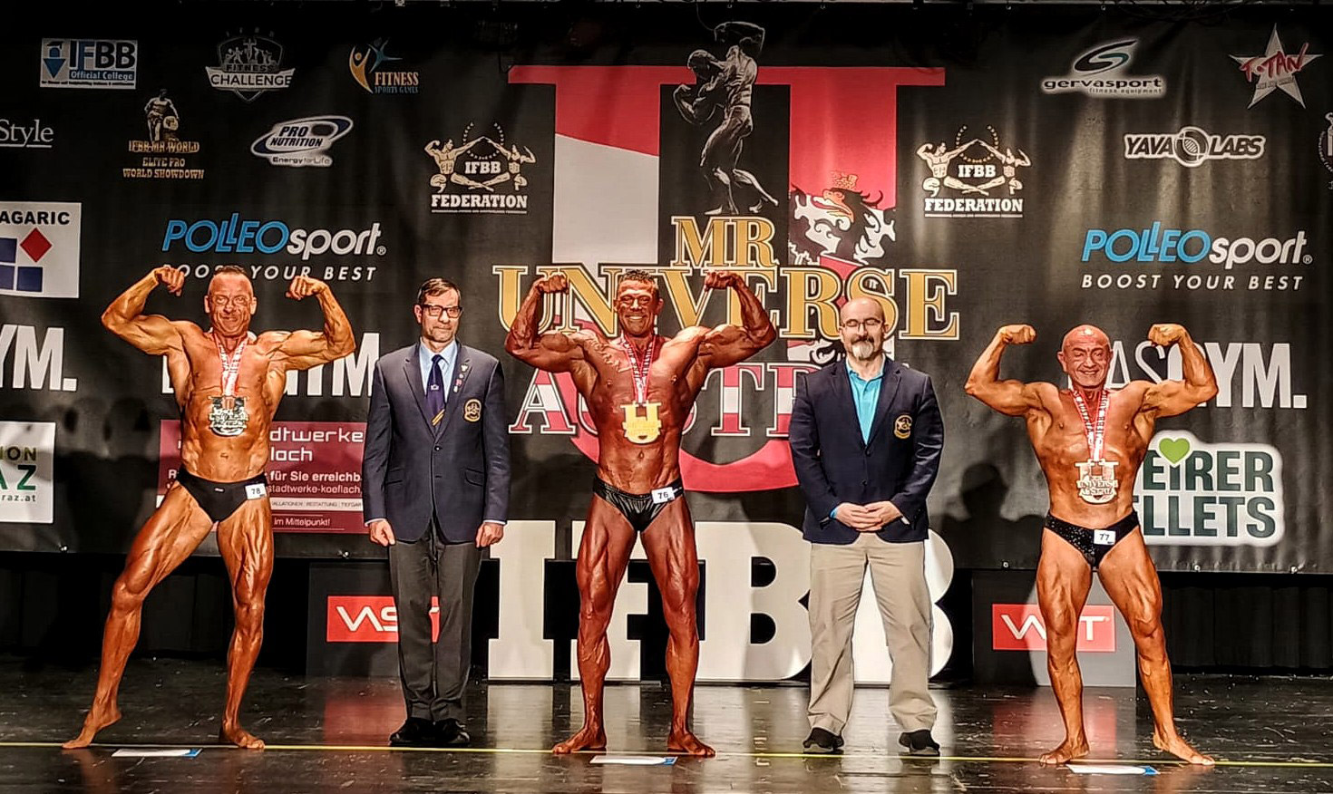 Patrik �er� na IFBB Mr. Universe Austria 2025