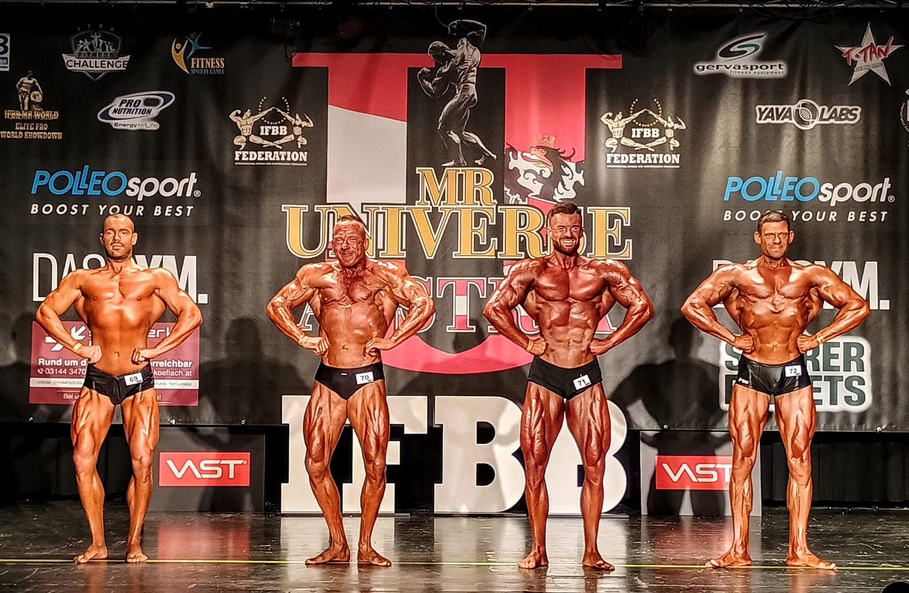 Patrik �er� na IFBB Mr. Universe Austria 2025