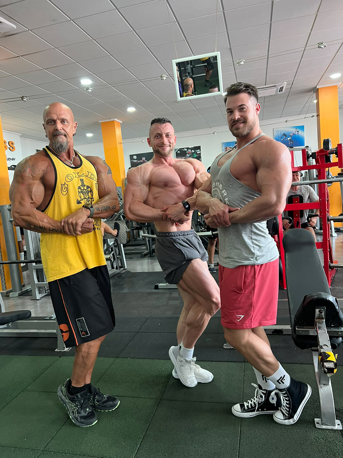 Jan Ka���k a Tom� Mr�z s majitelem Total Fitness Guardamar 