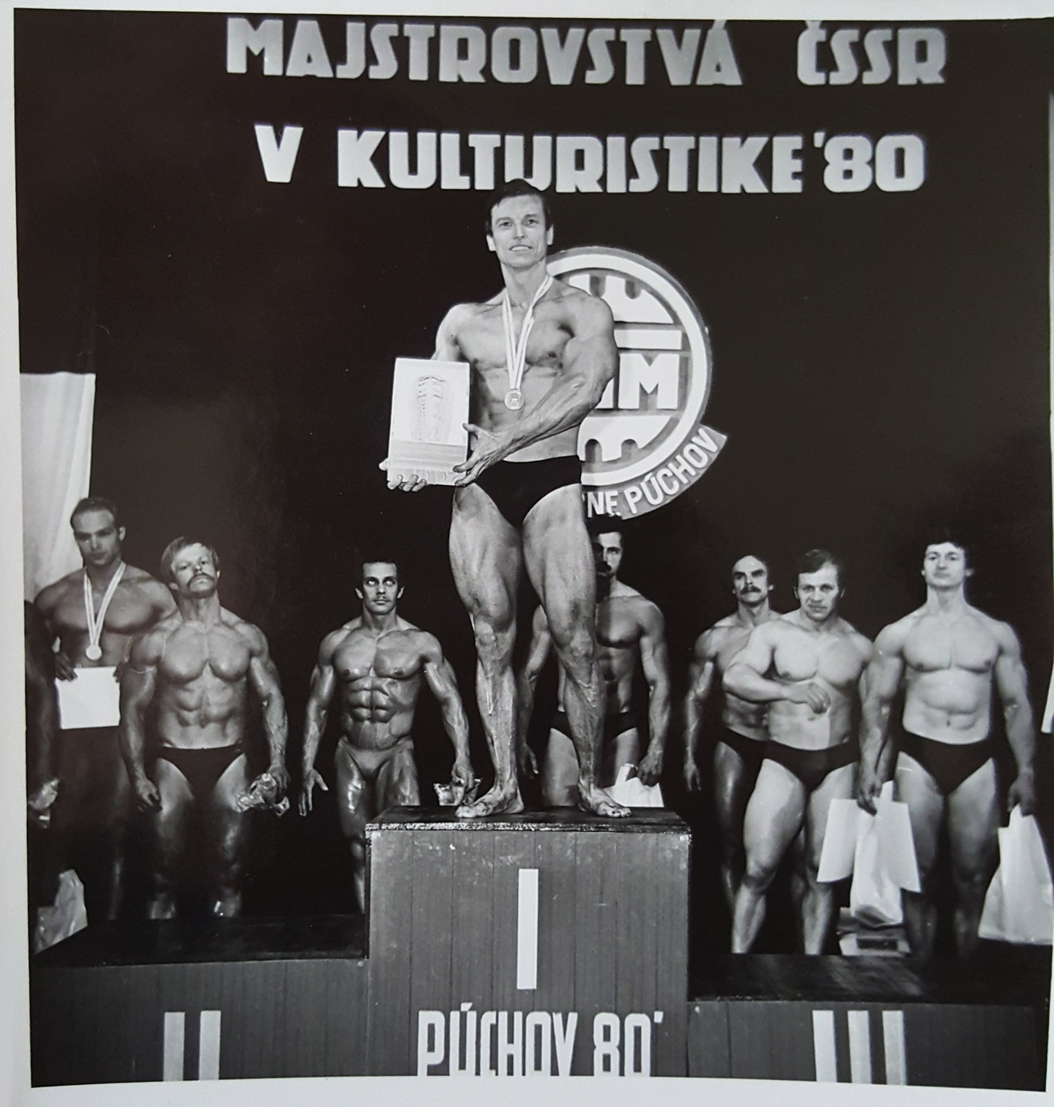Bob Div�lek na mistrovstv� �SSR 1980 v P�chov�