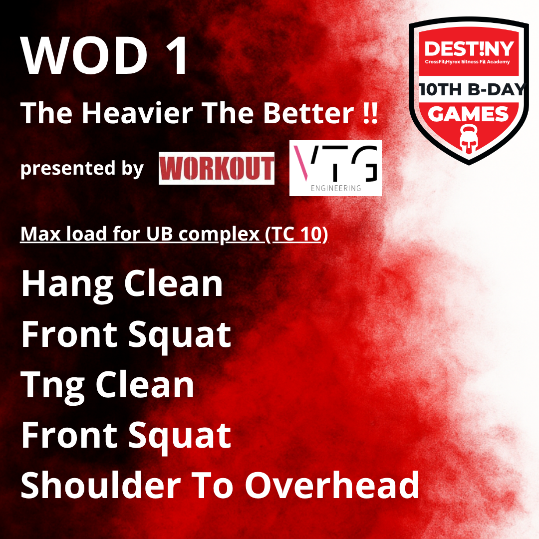 Rx verze workout� CFD B-Day Games