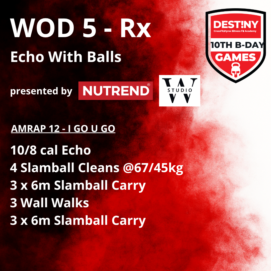 Rx verze workout� CFD B-Day Games