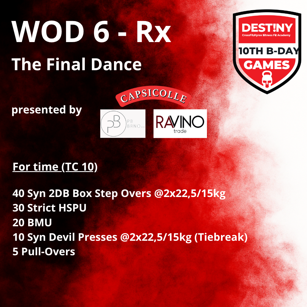 Rx verze workout� CFD B-Day Games
