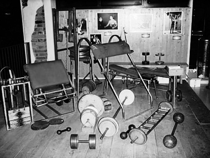 N��ad� z gymu Athletik Union Graz
