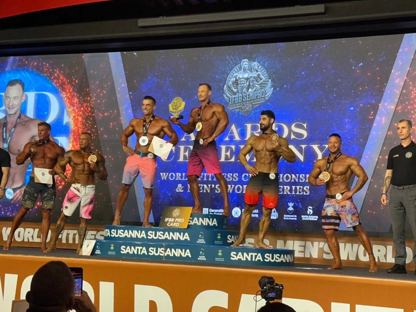 Francisco Comitre, Adam Wellart, Deya Aldeen Lutfi, Serhiy Royko, Ehsan Mahjoobnia, Fernando Gonzalez