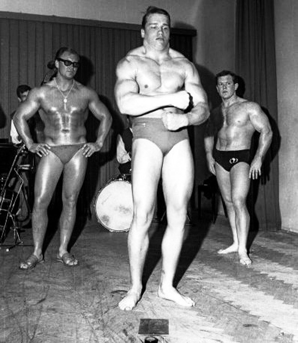 Kurt Marnul, Arnold Schwarzenegger a Adolf Ziegner (1963)