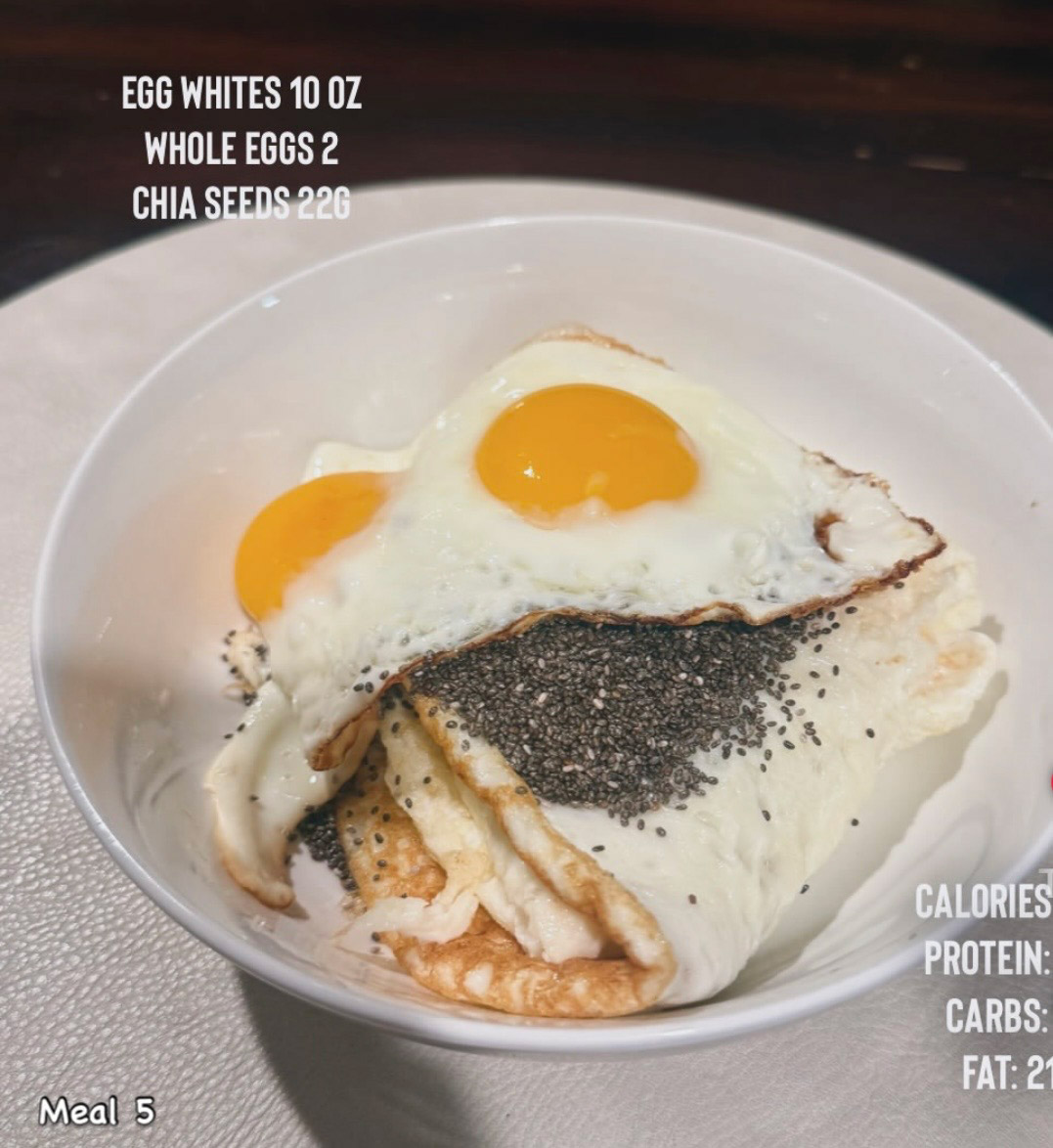 Bryan Blacio, IFBB Pro men�s physique (2950 kcal)