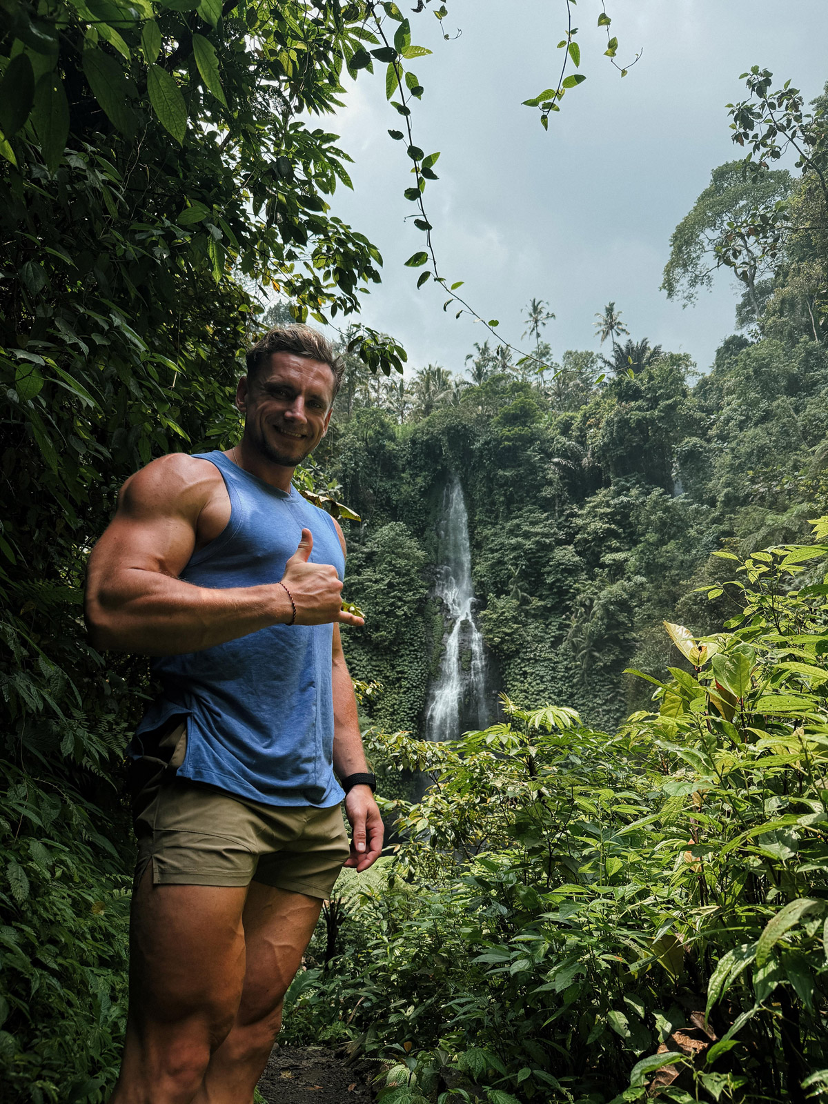 Artur Bartusik na Bali