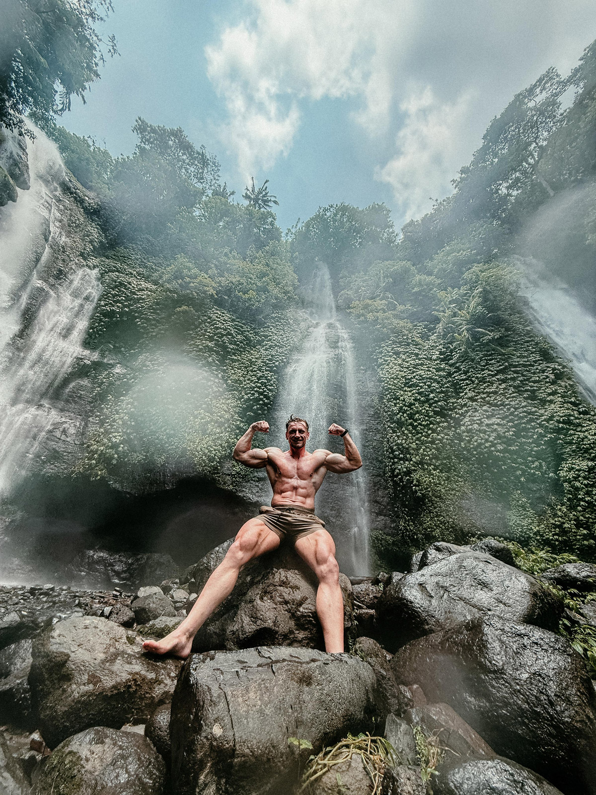 Artur Bartusik na Bali