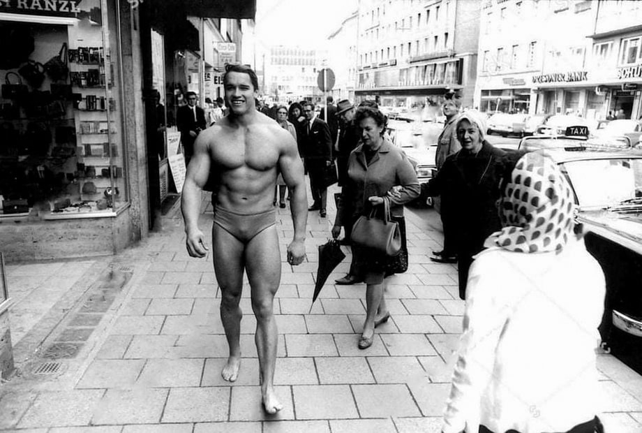 Arnold Schwarzenegger v Mnichov�
