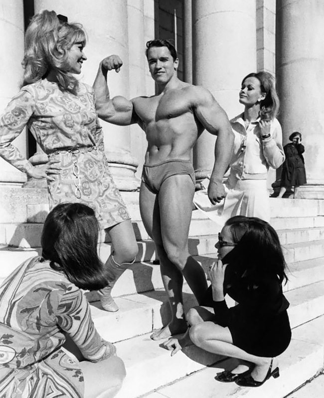 Arnold Schwarzenegger v Mnichov�