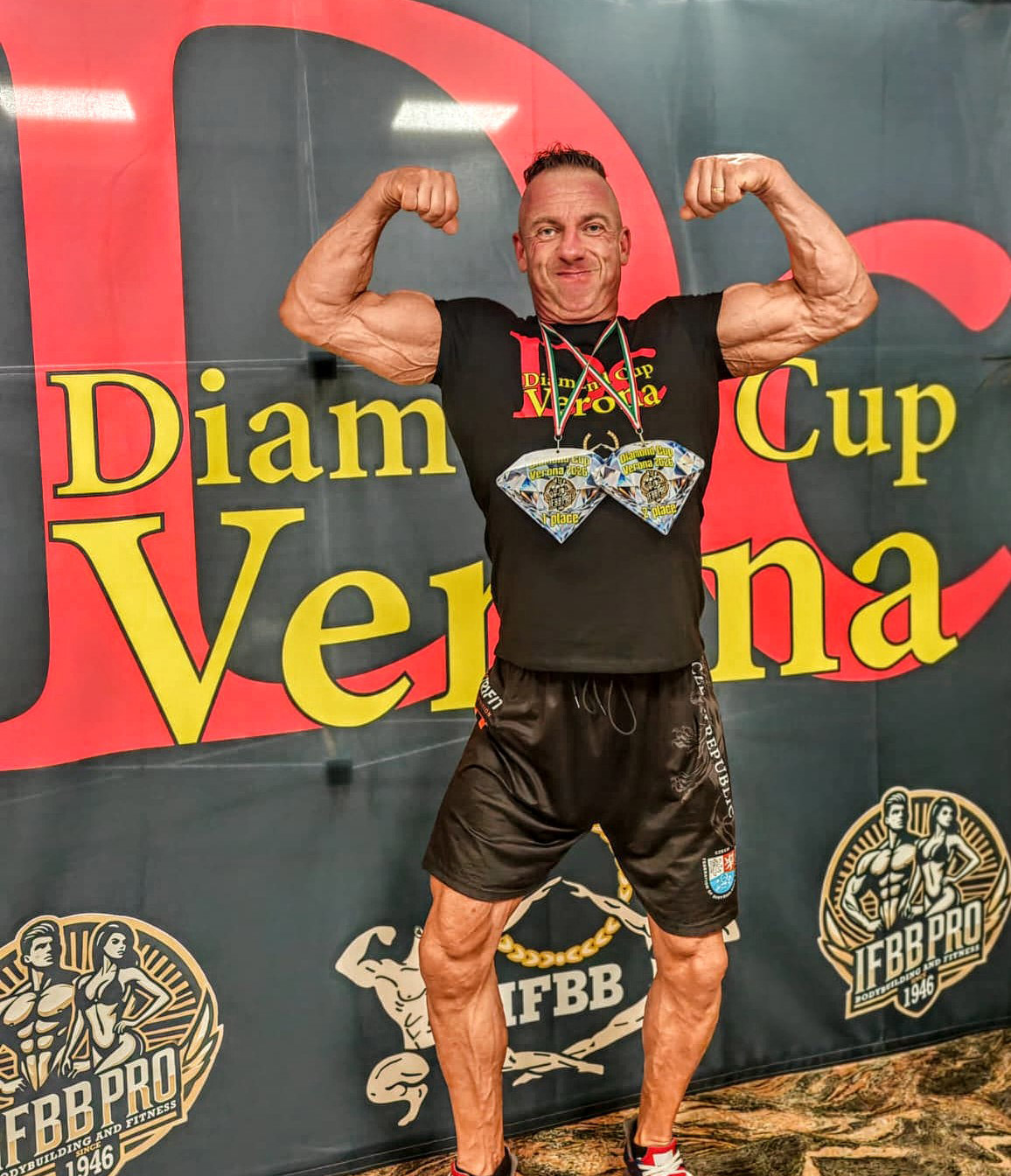 Patrik �er� na IFBB (Semi Pro) Diamond Cupu Verona 2026 