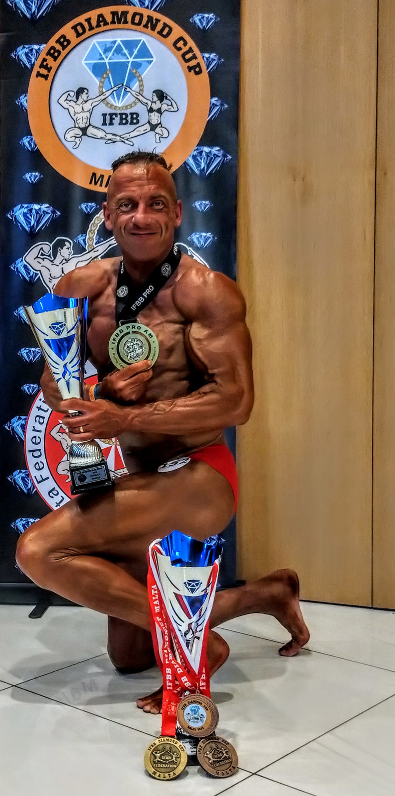 Patrik �er� na IFBB (Semi Pro) Diamond Cupu Malta 2026 