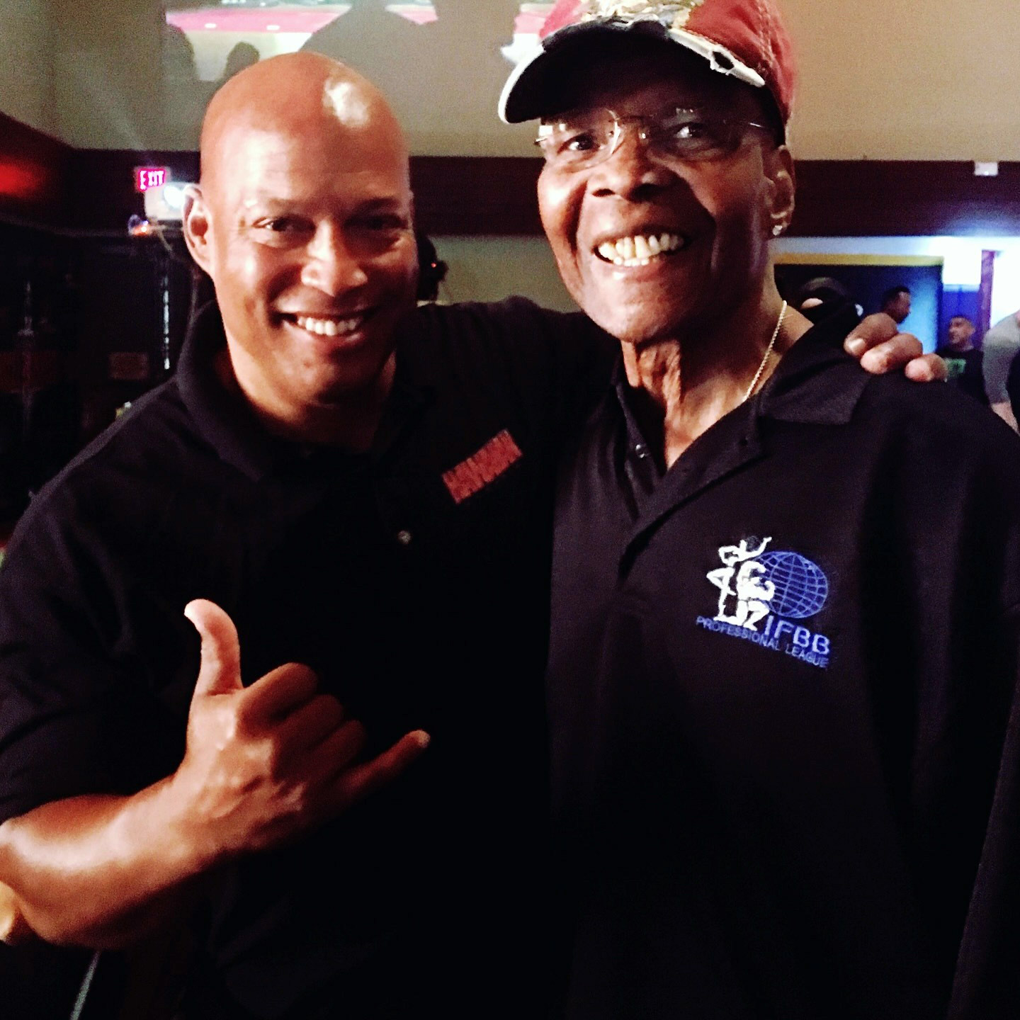 Albert Beckles a Shawn Ray