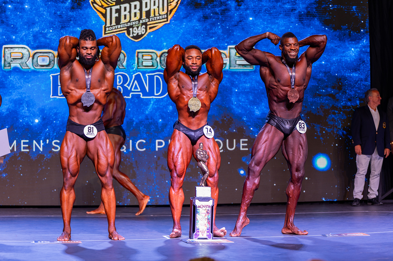 Lamarr Coward, Randal Haakmat, Jhon Quintero�