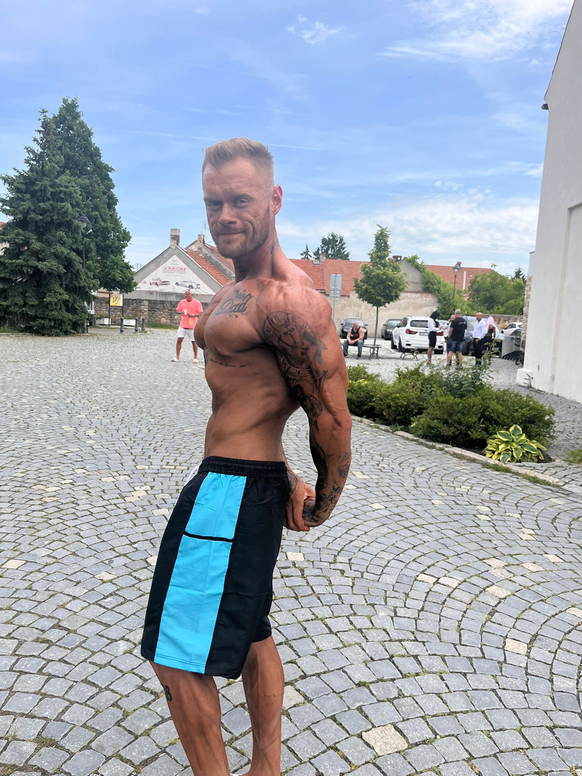 Jan �enfeld na NABBA Czech Championship 2025