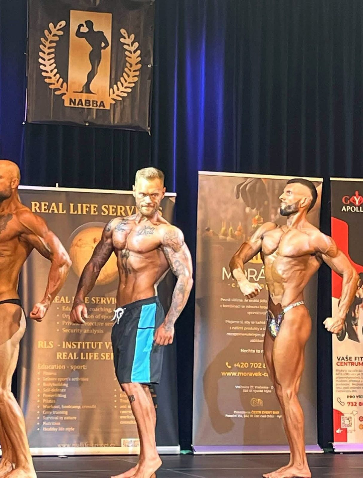 Jan �enfeld na NABBA Czech Championship 2025