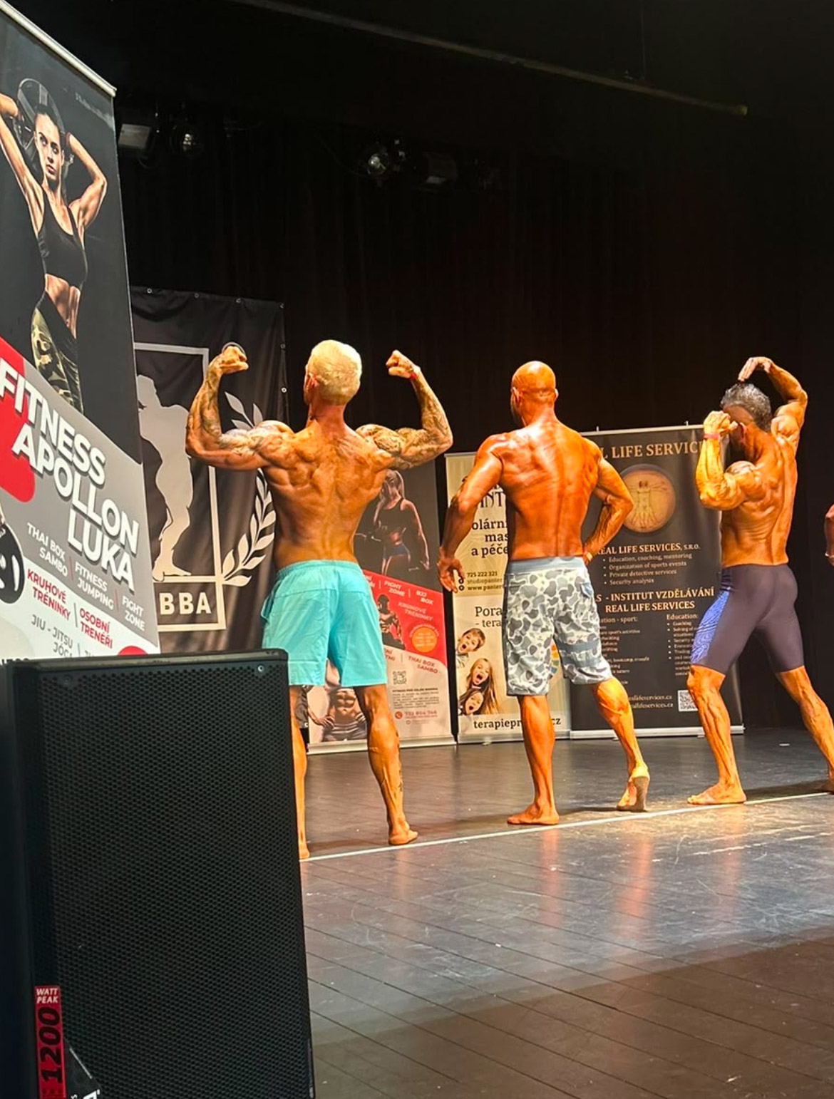 Jan �enfeld na NABBA Czech Championship 2026
