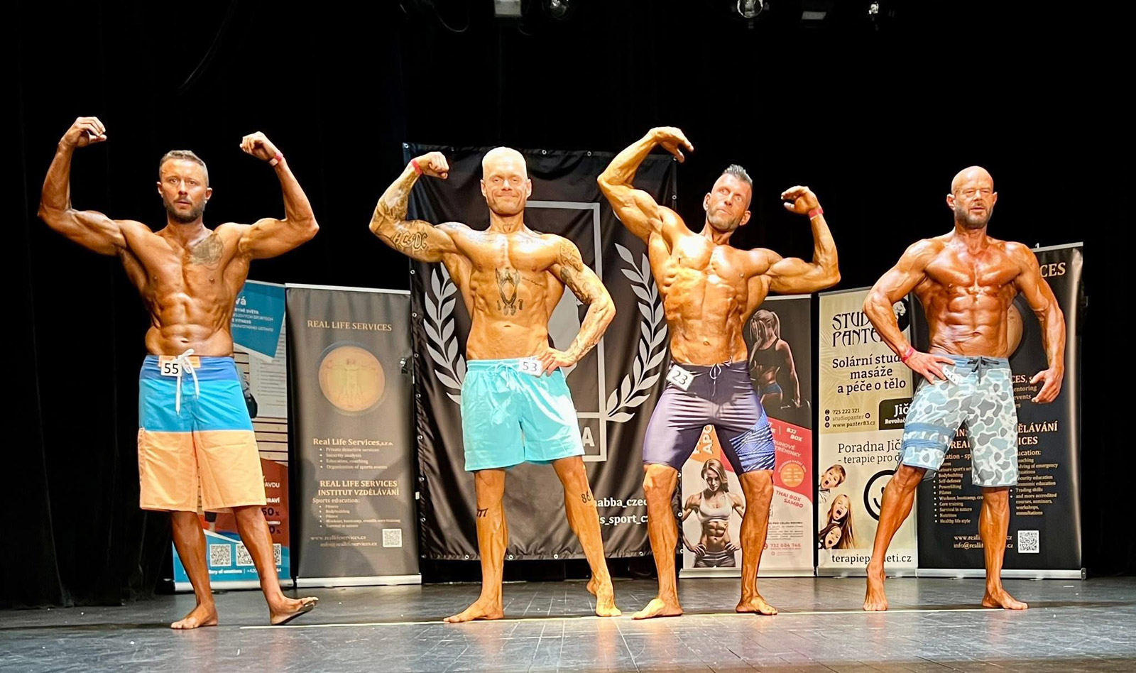 Jan �enfeld na NABBA Czech Championship 2026