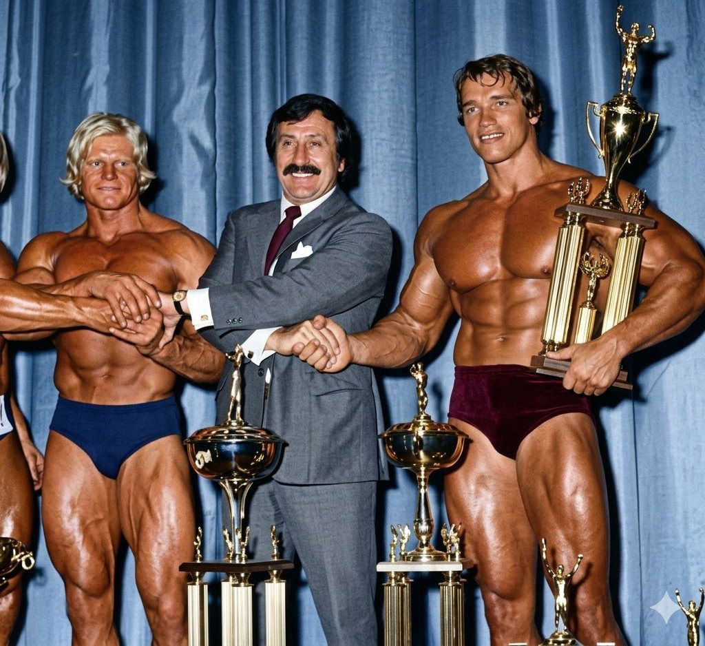Dave Draper, Joe Weider a Arnold Schwarzenegger