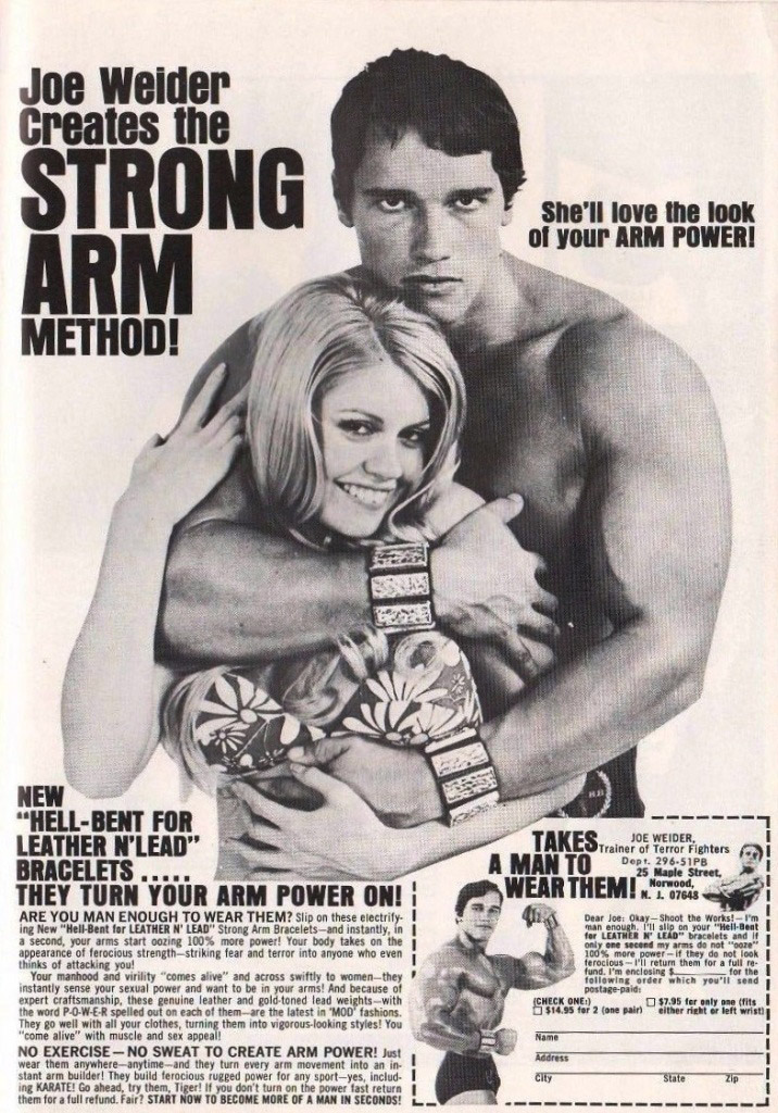 Arnold Schwarzenegger v reklam�