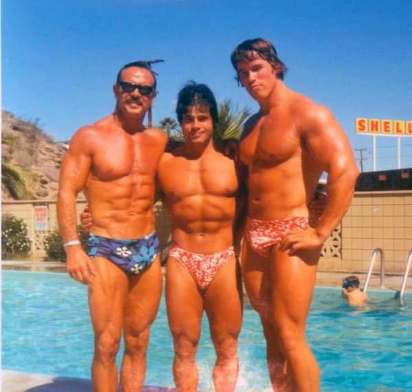 Irwin "Zabo" Koszewski, Franco Columbu a Arnold Schwarzenegger