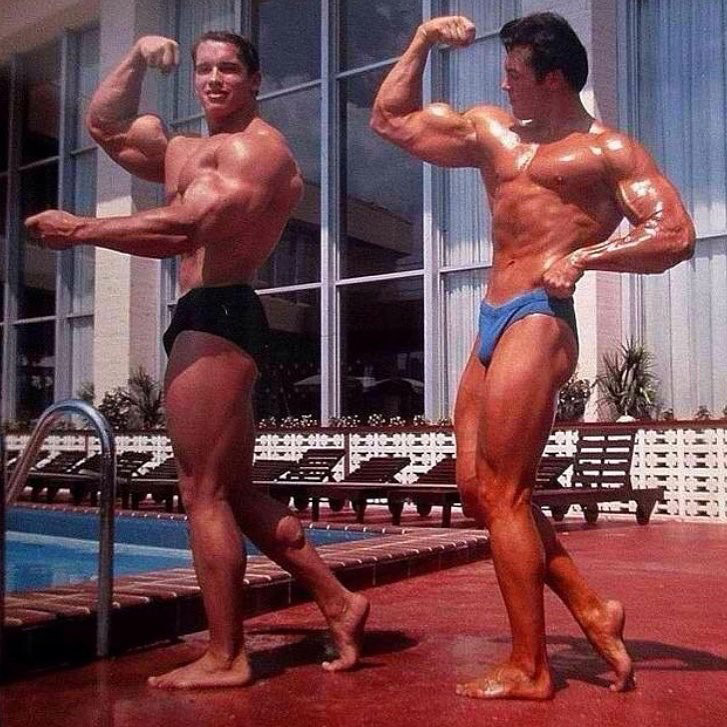 Arnold Schwarzenegger a Don Peters