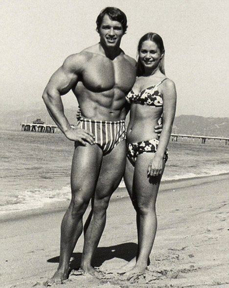Arnold Schwarzenegger a Barbara Outland